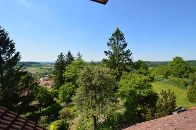 Weitblick Donautal 1-2-Fam.-Hs. inkl. 1-Zi.-ELW  3 Bäder, 3695 m² Garten u. Weitblick  in Brennberg