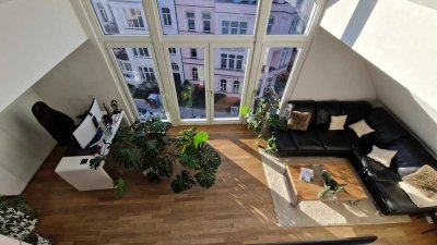 Penthouse mit Weitblick auf die Eilenriede