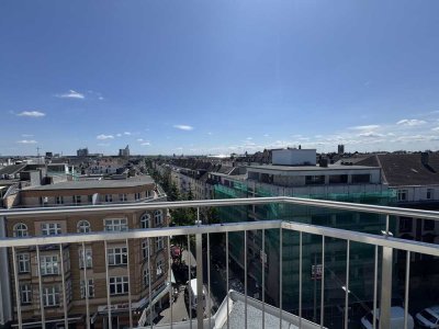 Wohnen über den Dächern Düsseldorfs !!! Friedrichstadt -  Penthouse Appartement