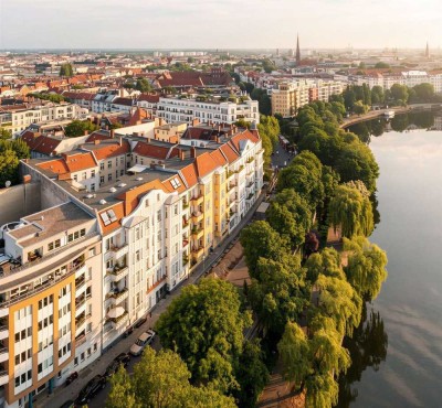 Provisionsfrei! Vermietete Altbauwohnung als perfekte Kapitalanlage direkt am Bundesratufer