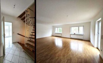 Einfamilienhaus mit Einliegerwohnung mit großer Terrasse, Garage und 5 Stellplätzen