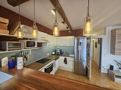 Attraktive 3-Zimmer-Wohnung mit Loggia und Blick ins Grüne