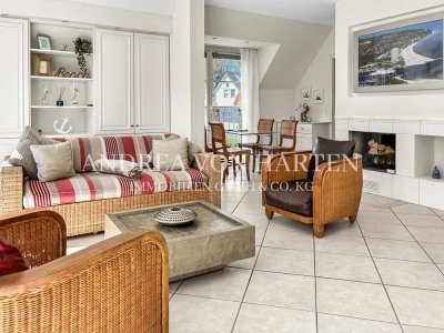 Nur 3 Minuten bis zum Strand - Maisonettewohnung mit Balkon & Carport