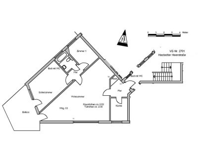 3 Zimmer Wohnung in Bremen-Hastedt