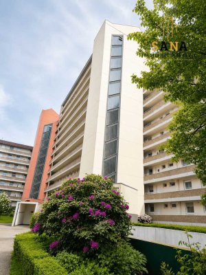 Attraktive 2-Zimmer-Wohnung mit Balkon im 11. Stock in Bielefeld