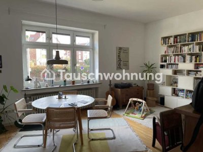 Tauschwohnung: 3-Zimmer Altbauwohnung mit eigenem Garten