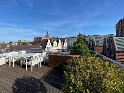 Wohnen im Herzen von Rostock | Penthouse | möbliert | www.LUTTER.net