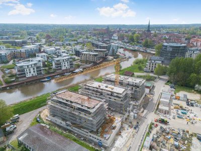 Großzügige 3-Zimmer-Neubauwohnung am Stader Stadthafen zu vermieten!