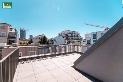 Hell - Heller - am Hellsten _ Urlaub zu Hause - DG-Wohnung mit Terrasse inkl. Klimavorbereitung, Küche und Erdwärmeheizung