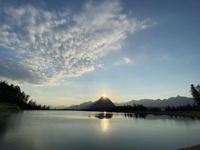 Sommerfrische barrierefreie Gartenwohnung in Seefeld in Tirol