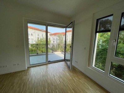 Moderne 1-Zimmer Wohnung mit EBK im Neubauviertel
