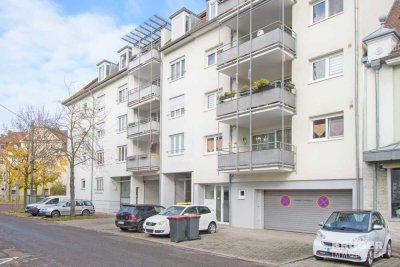 KA-Durlach | Helle und gepflegte 3-Zi-Whg mit Loggia, EBK & TG-Stellplatz - sofort bezugsfrei
