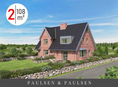 Neubau: Hausteil Süd-Ost direkt an den Wiesen in Keitum