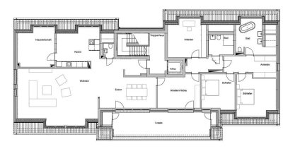 Erstbezug: Penthouse mit Panoramablick über Aachen