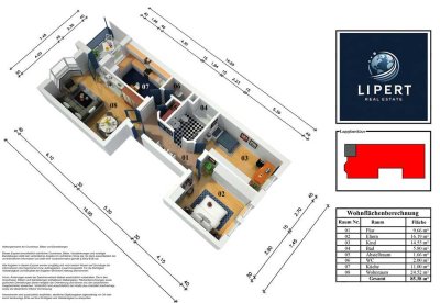Repräsentative 3-Zimmer-Eigentumswohnung im begehrten Virchowviertel – Stadtbergen bei Augsburg