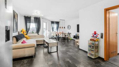 Lichtdurchflutete 3-Zimmer-Wohnung mit Südbalkon