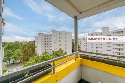 IMMOBERLIN.DE - Hell, komfortabel & sehr gepflegt: Wohnung mit Südwestbalkon