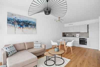 Vollmöblierte 2-Raum-Wohnung im modernen Neubau!