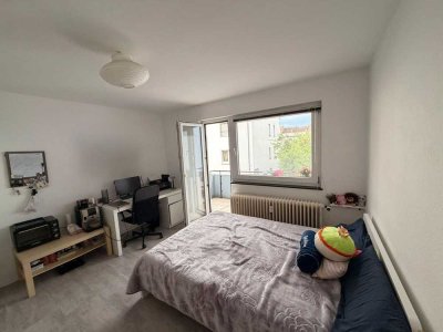 Am Woog 1-Zi-Apartment mit West-Balkon, Kitchenette, Keller, auch Studenten!