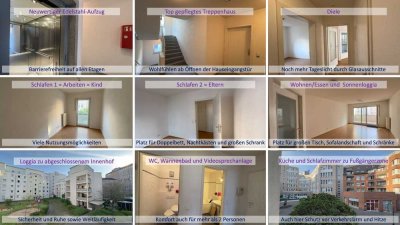 Ruhig, zentral, hell, komfortabel, sicher und energieeffizient wohnen am HBF mit vielen Optionen