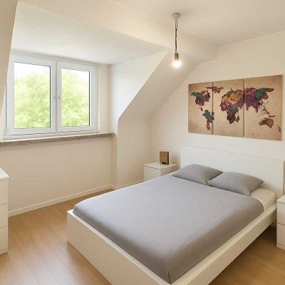 -I| 1, 2, MEINS || Attraktive Mansarden-Wohnung || WOHNEN IM FH-VIERTEL |I-