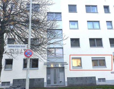 Top-geschnittene, frisch renovierte 2-Zi-Wohnung in zentraler, ruhiger Lage von Beuel-Mitte