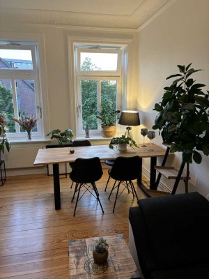 *ZWISCHENMIETE* Gemütliche  MÖBILIERTE 2-Zimmer-Wohnung mit EBK in Hamburg Altona-Nord/Schanze