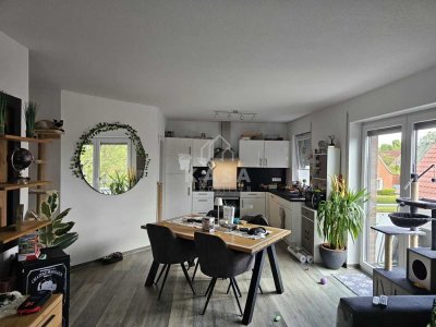 Helle Obergeschosswohnung mit Südost-Balkon in Leer-Heisfelde!