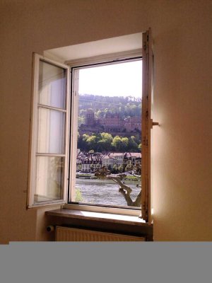 Helle, charmante Wohnung m. Schloss- u. Neckarblick/Charming sunny appartm. with castle+river views