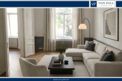 Drei-Zimmer-Stilaltbauwohnung in Bestlage