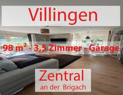 Schöne 3,5-Zimmer-Wohnung mit Loggia und Garage in Villingen
