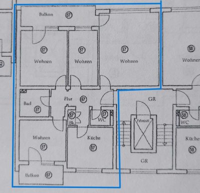 4-Zimmer-Wohnung in Freiburg Zähringen