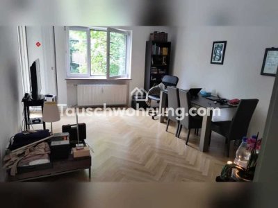 Tauschwohnung: 3-Zimmer-Wohnung in Maxvorstadt – Balkon und Echtholz-Parkett