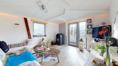 Mediterranes Wohngefühl mit Alpenpanorama - 3-Zimmer-Wohnung mit Terrasse und Balkon in St. Veit im Pongau – Ski amadé