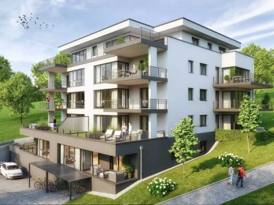 Moderne Wohnung im KFW 40 Energiesparhaus in ruhiger Lage im Grünen - KFW Darlehen ab 0,35 %