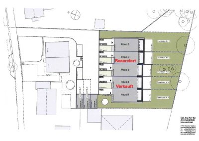 Es geht los, Baubeginn! Reihenhäuser mit Staffelgeschoss in ruhiger Lage BGL-Hand!