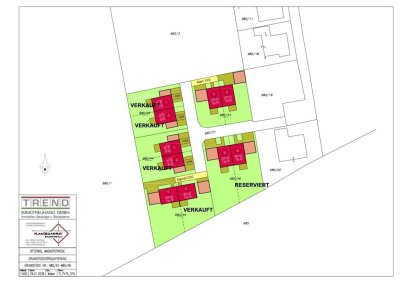 BAUSTART FIXIERT - NUR NOCH 6 EINHEITEN FREI - großzügige Gartenflächen ab 342 m² - 10 Einheiten verfügbar - (Förderung möglich) - MUSTERHAUS VORHANDEN