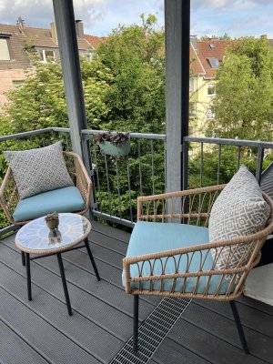 Helle 2-Zimmer Wohnung mit Balkon