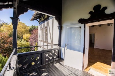Charakterstarke Wohnung mit Ausblick für Paare und Singles - Elegante Altbauwohnung mit Blick in den Pötzleinsdorfer Schlosspark