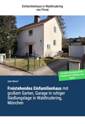 Einfamilienhaus mit 120 m² Wohnfläche in München-Trudering