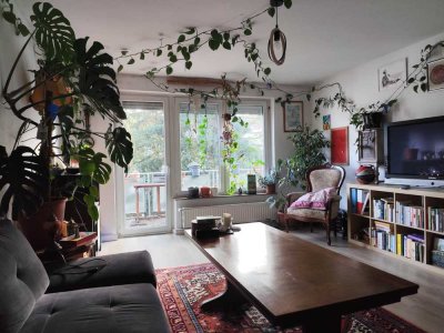 Helle 3-Zimmer-Wohnung mit Balkon im 2. OG in Saarbrücken