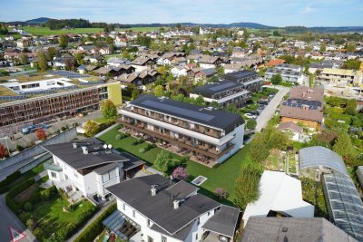 Ortszentrum Seekirchen - ansprechende 3-Zimmer-Erstbezugs-Wohnung mit Garten!