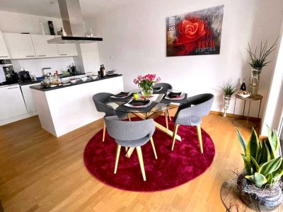 Neuwertige, helle 3 Zimmer Wohnung mit EBK in begehrter HD-Bahnstadt Lage