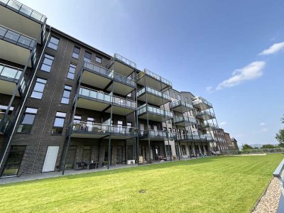 Traumblick  - 2-Zimmer-Loftwohnung mit großem Balkon und Blick ins Grüne