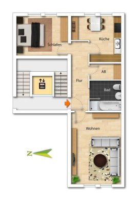 Eigennutz oder Kapitalanlage - Zentrumsnah in Nürnberg !!