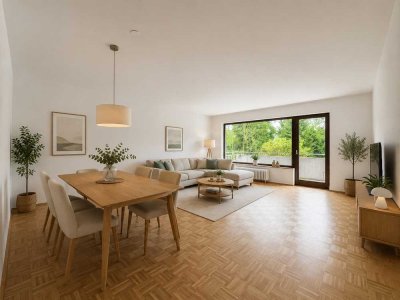 Gepflegte 2-Zimmer-Wohnung mit Südwest-Balkon & Aufzug