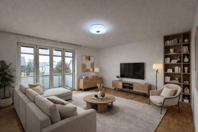 Helle 2-Zimmer-Wohnung mit Balkon in Zentrumsnähe Traun