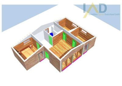 Stilvoll modernisierter Bungalow auf großzügigem Erbbaugrundstück in ruhiger, naturnaher Lage in Wie