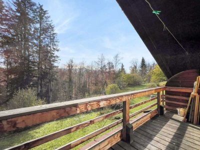 Vorauf/Siegsdorf Zimmer Dachgeschoss in der Natur