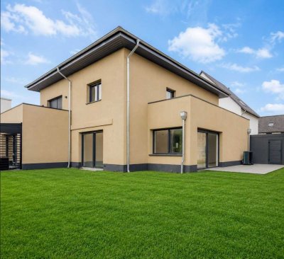 Modernes Wohnerlebnis im Erstbezug: Großzügige Neubau-Doppelhaushälfte in Leverkusen